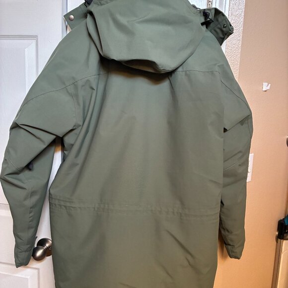 Duluth Trading Men's Whaleback Waterproof Insulated Parka (Light Green) - Picture 2 of 4